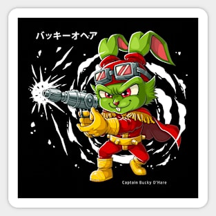 Captain Bucky O'Hare Sticker